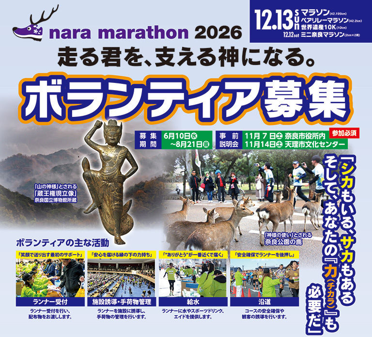 ボランティア大募集
